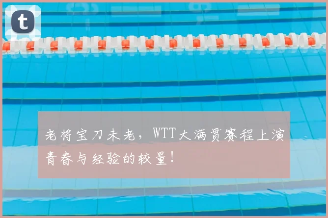 老将宝刀未老,WTT大满贯赛程上演青春与经验的较量!
