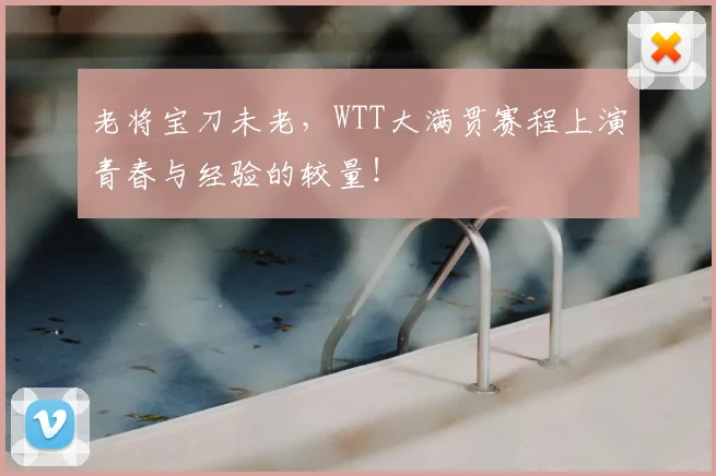老将宝刀未老，WTT大满贯赛程上演青春与经验的较量！